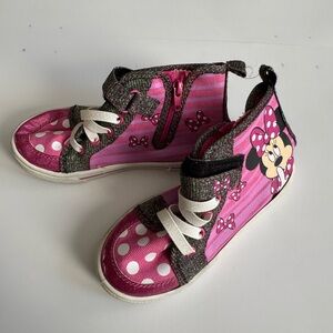 Minnie Mouse Glitter Shoes Size 11